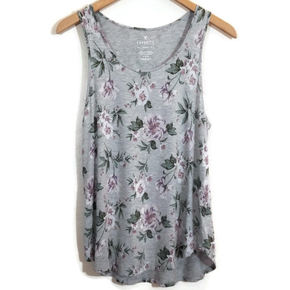 American Eagle Floral Favorite Tank